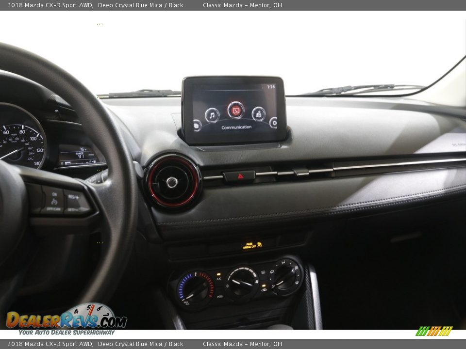 2018 Mazda CX-3 Sport AWD Deep Crystal Blue Mica / Black Photo #9