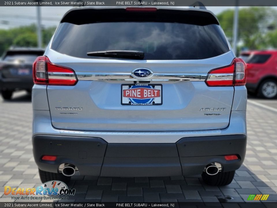 2021 Subaru Ascent Limited Ice Silver Metallic / Slate Black Photo #7