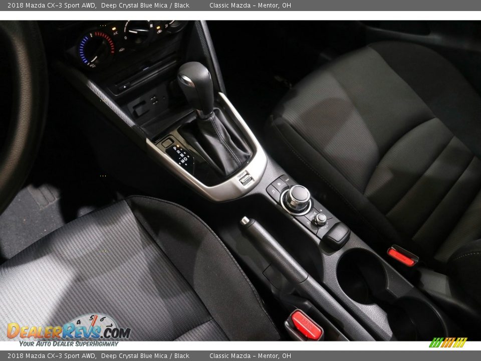 2018 Mazda CX-3 Sport AWD Deep Crystal Blue Mica / Black Photo #12