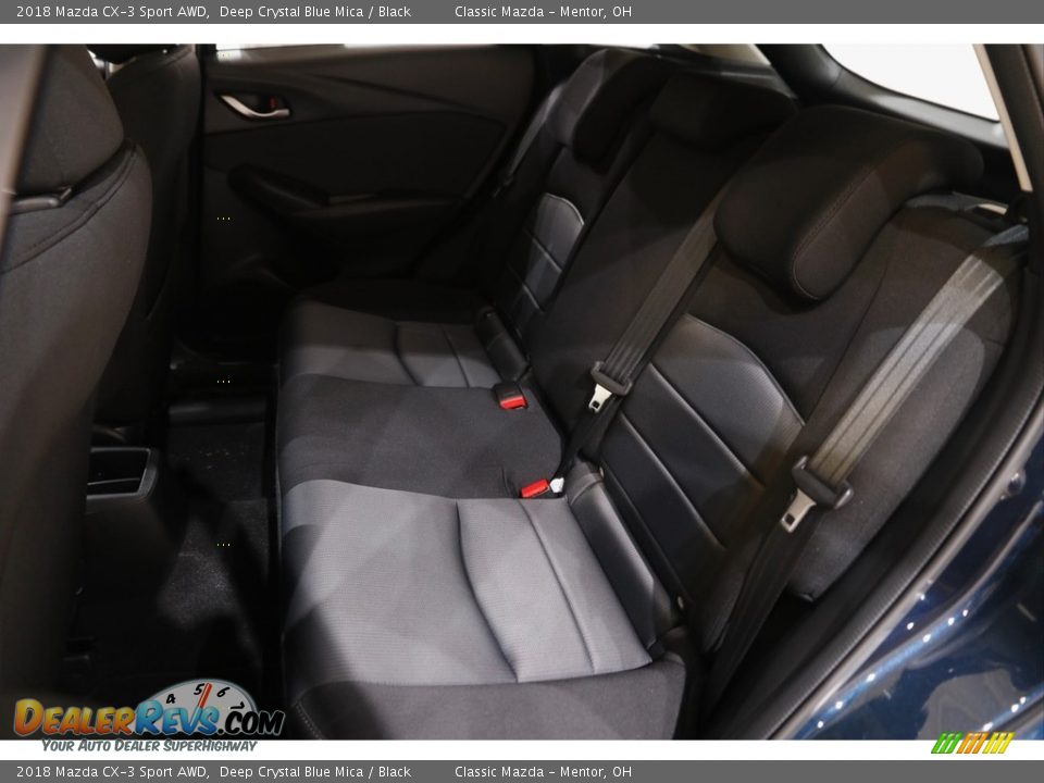 2018 Mazda CX-3 Sport AWD Deep Crystal Blue Mica / Black Photo #15