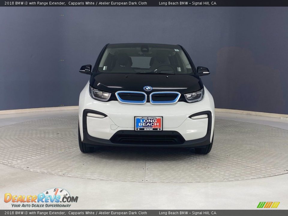 2018 BMW i3 with Range Extender Capparis White / Atelier European Dark Cloth Photo #2