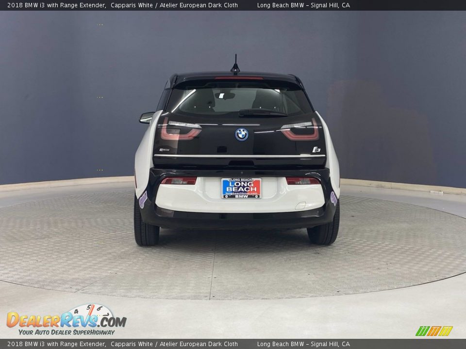 2018 BMW i3 with Range Extender Capparis White / Atelier European Dark Cloth Photo #4