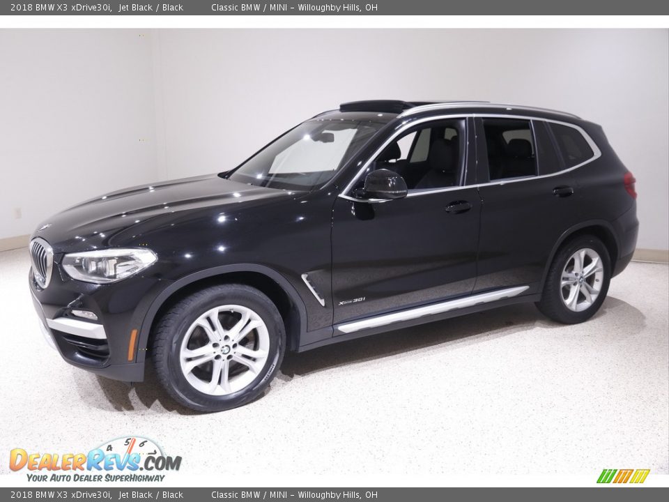 2018 BMW X3 xDrive30i Jet Black / Black Photo #3