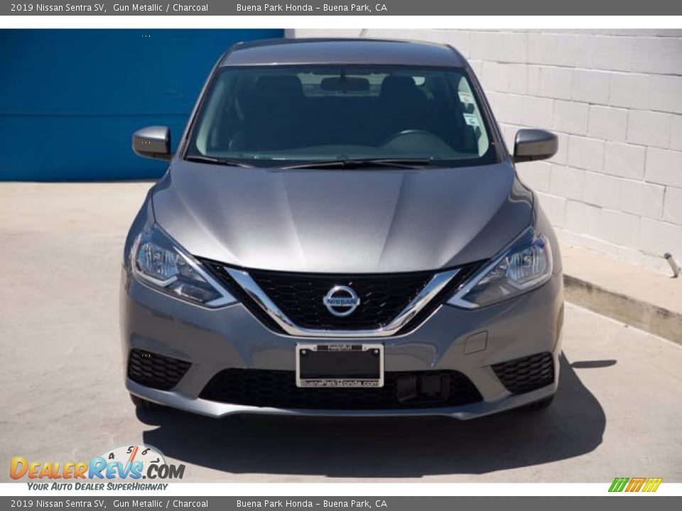 2019 Nissan Sentra SV Gun Metallic / Charcoal Photo #7