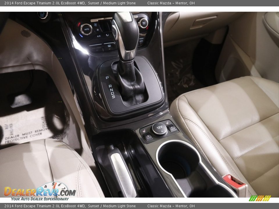 2014 Ford Escape Titanium 2.0L EcoBoost 4WD Sunset / Medium Light Stone Photo #14