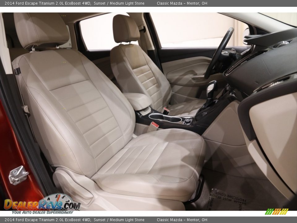 2014 Ford Escape Titanium 2.0L EcoBoost 4WD Sunset / Medium Light Stone Photo #16