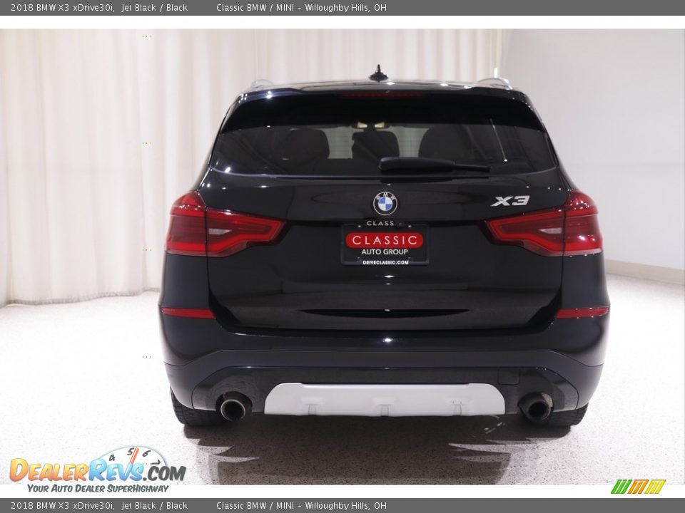 2018 BMW X3 xDrive30i Jet Black / Black Photo #20