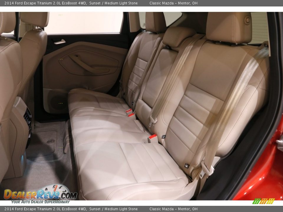 2014 Ford Escape Titanium 2.0L EcoBoost 4WD Sunset / Medium Light Stone Photo #18