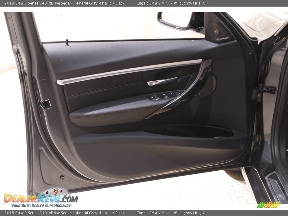 2018 BMW 3 Series 340i xDrive Sedan Mineral Grey Metallic / Black Photo #4