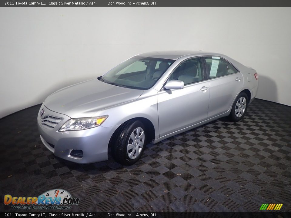 2011 Toyota Camry LE Classic Silver Metallic / Ash Photo #6