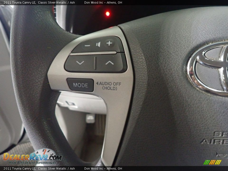 2011 Toyota Camry LE Classic Silver Metallic / Ash Photo #26