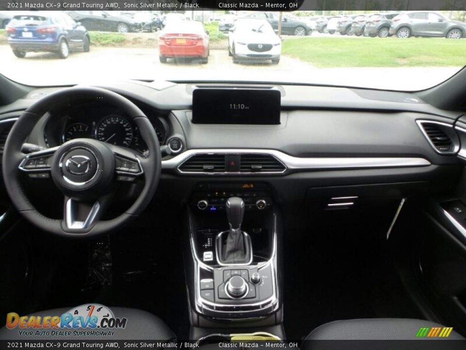 2021 Mazda CX-9 Grand Touring AWD Sonic Silver Metallic / Black Photo #3