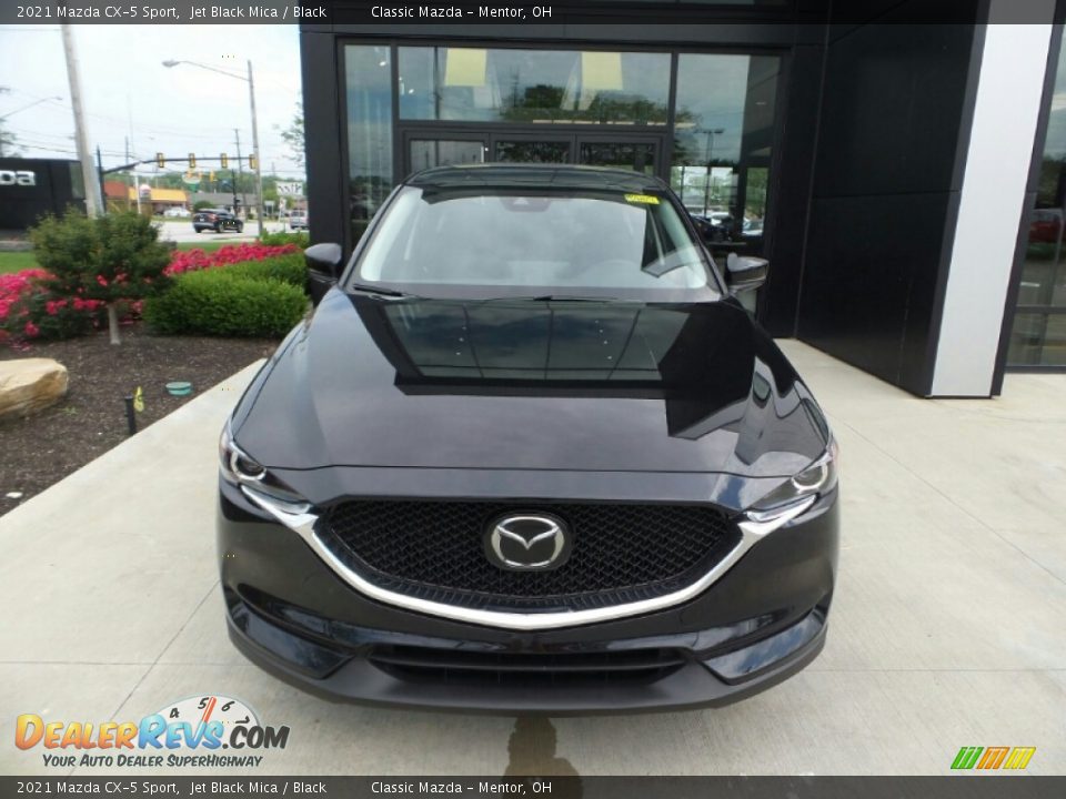 2021 Mazda CX-5 Sport Jet Black Mica / Black Photo #2