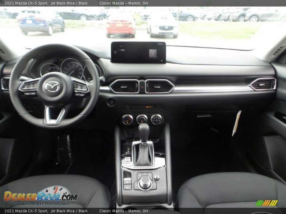 2021 Mazda CX-5 Sport Jet Black Mica / Black Photo #3