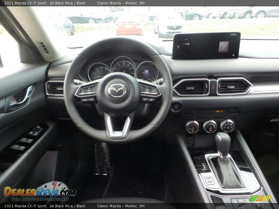 2021 Mazda CX-5 Sport Jet Black Mica / Black Photo #4