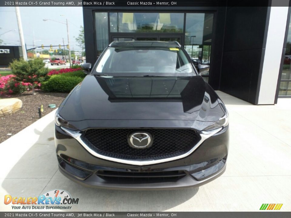 2021 Mazda CX-5 Grand Touring AWD Jet Black Mica / Black Photo #2