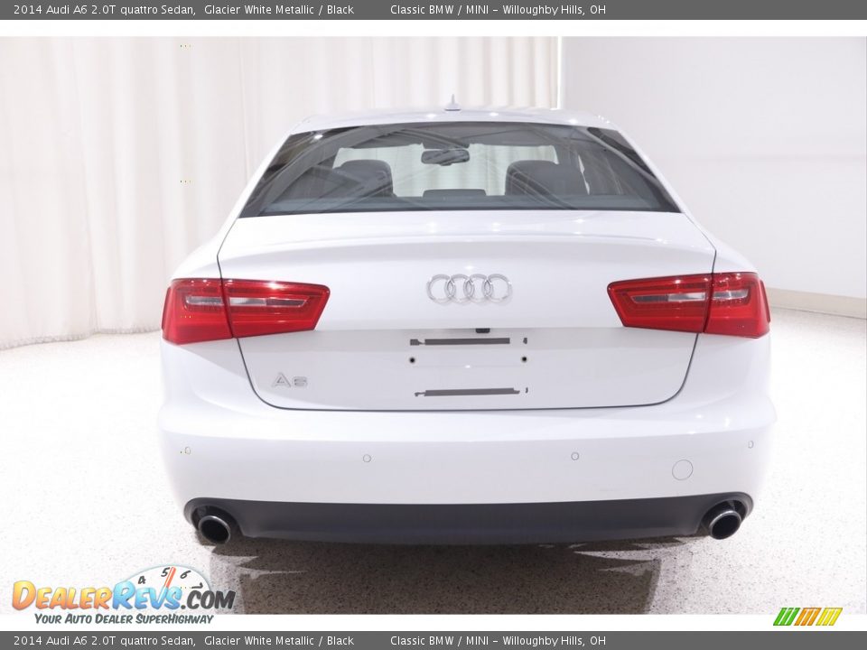 2014 Audi A6 2.0T quattro Sedan Glacier White Metallic / Black Photo #22