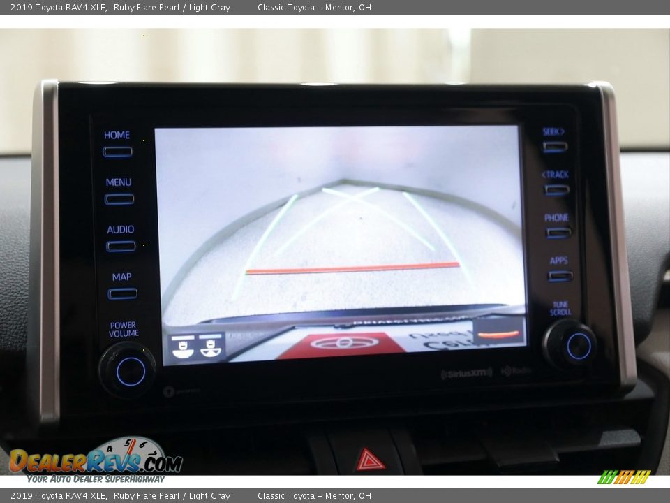 2019 Toyota RAV4 XLE Ruby Flare Pearl / Light Gray Photo #13