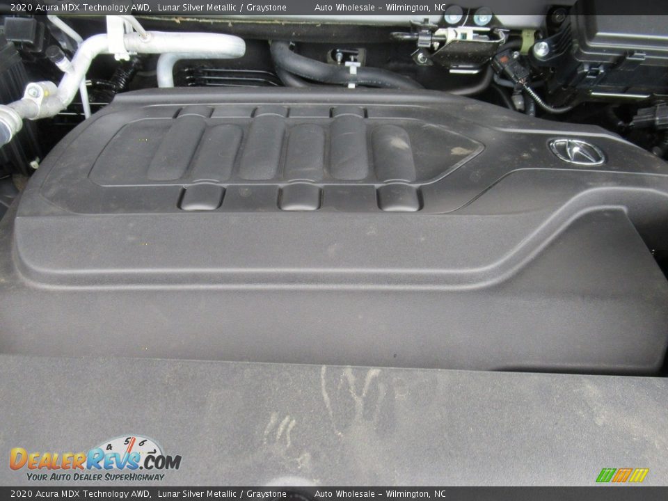 2020 Acura MDX Technology AWD Lunar Silver Metallic / Graystone Photo #6