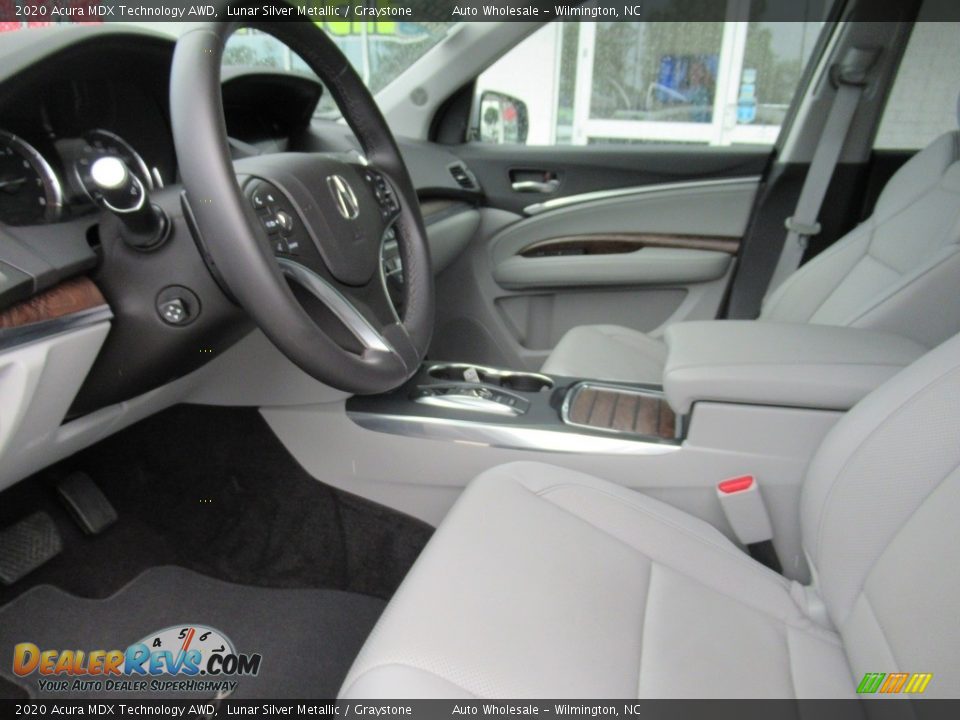 Front Seat of 2020 Acura MDX Technology AWD Photo #9