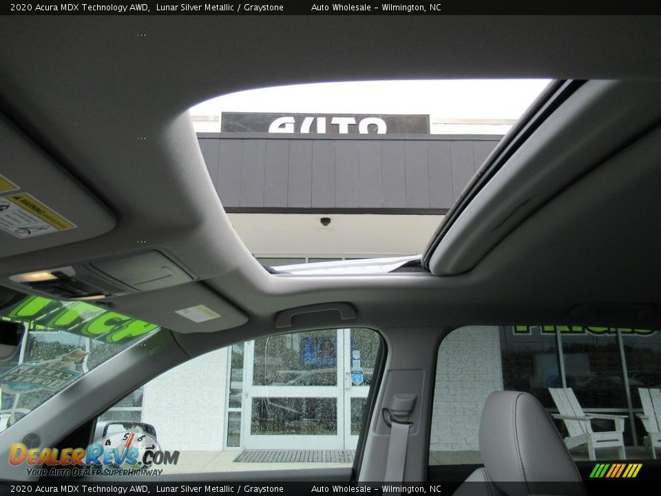 2020 Acura MDX Technology AWD Lunar Silver Metallic / Graystone Photo #13