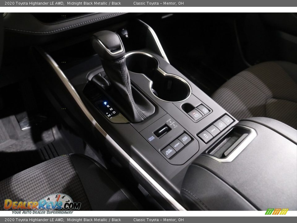 2020 Toyota Highlander LE AWD Midnight Black Metallic / Black Photo #13