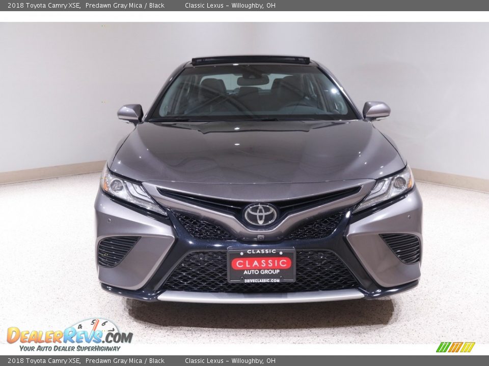 2018 Toyota Camry XSE Predawn Gray Mica / Black Photo #2