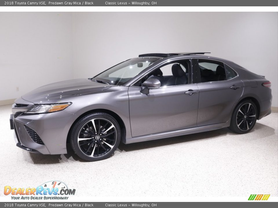 Predawn Gray Mica 2018 Toyota Camry XSE Photo #3