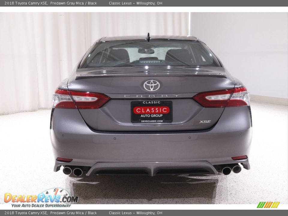 2018 Toyota Camry XSE Predawn Gray Mica / Black Photo #18