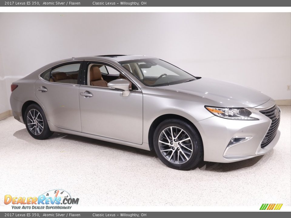 2017 Lexus ES 350 Atomic Silver / Flaxen Photo #1