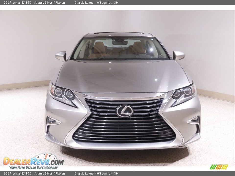 2017 Lexus ES 350 Atomic Silver / Flaxen Photo #2