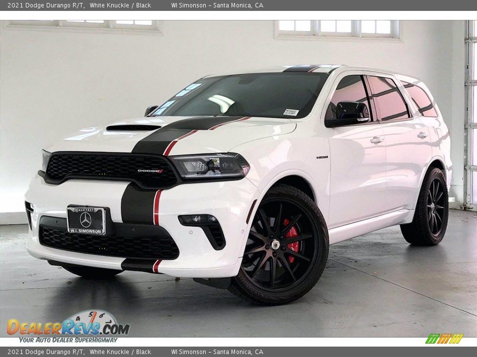 Front 3/4 View of 2021 Dodge Durango R/T Photo #12