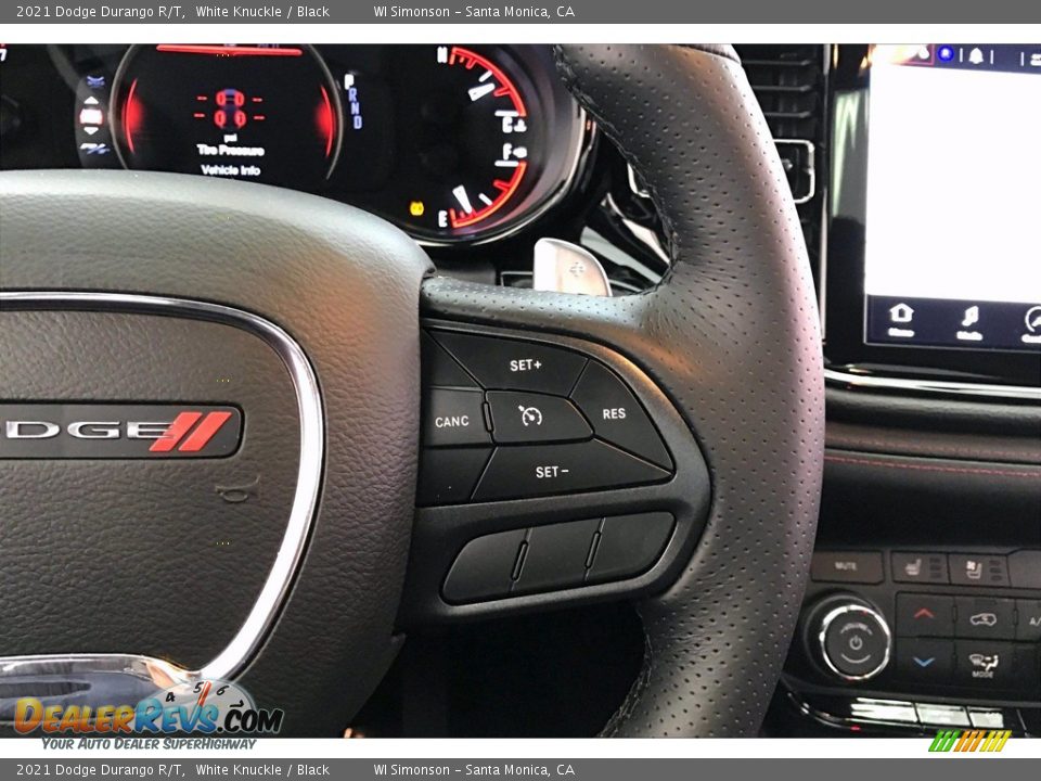 2021 Dodge Durango R/T Steering Wheel Photo #22