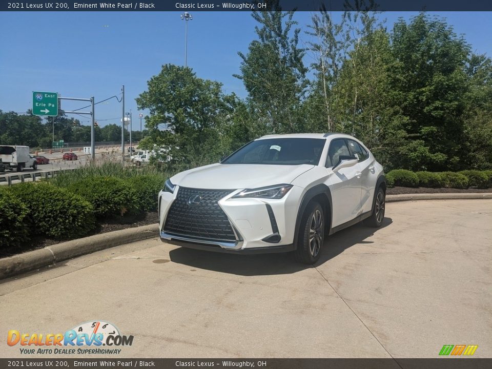 2021 Lexus UX 200 Eminent White Pearl / Black Photo #1