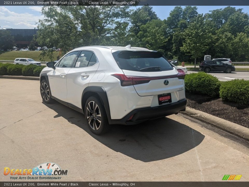 2021 Lexus UX 200 Eminent White Pearl / Black Photo #4