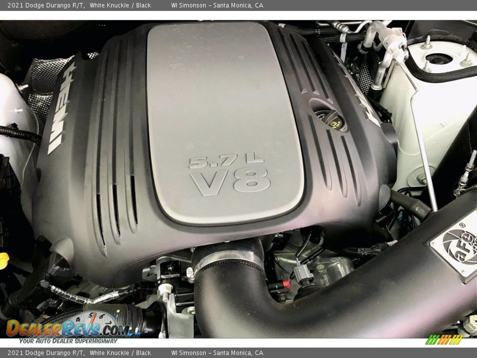 2021 Dodge Durango R/T 5.7 Liter HEMI OHV 16-Valve VVT V8 Engine Photo #32