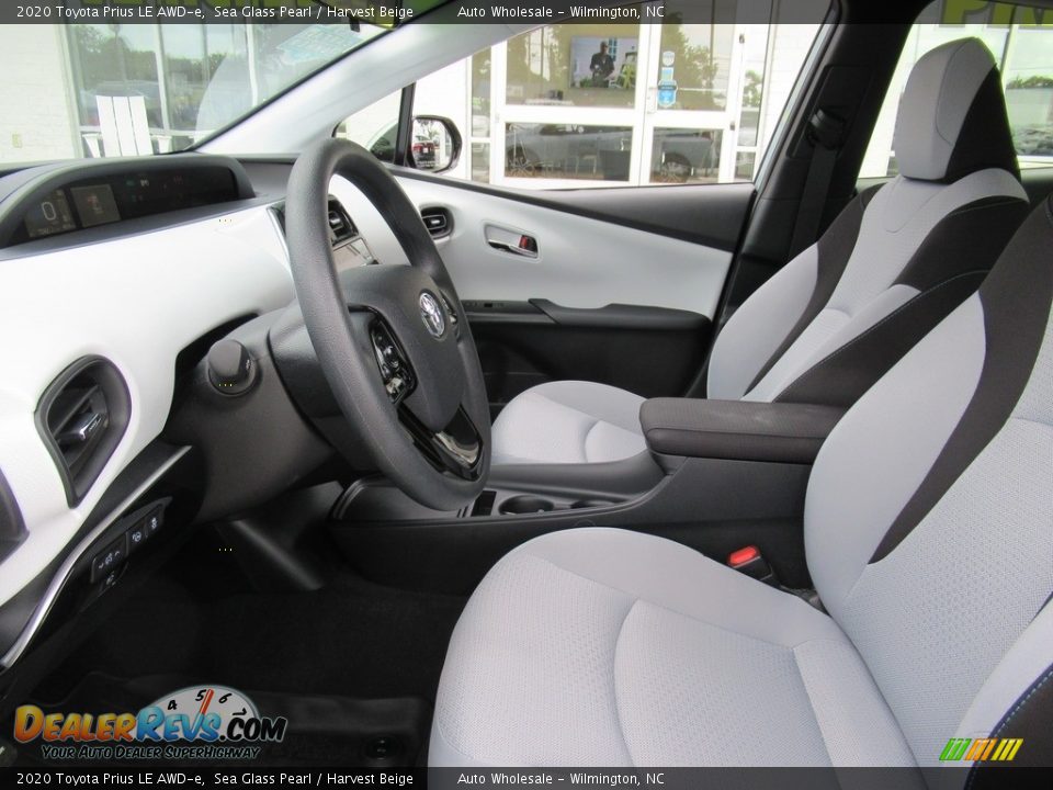 Front Seat of 2020 Toyota Prius LE AWD-e Photo #11