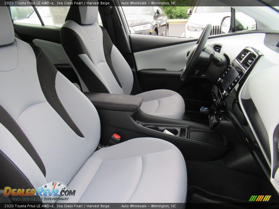 Front Seat of 2020 Toyota Prius LE AWD-e Photo #13