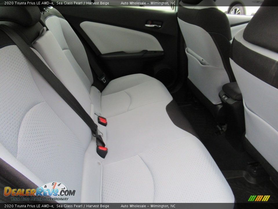 Rear Seat of 2020 Toyota Prius LE AWD-e Photo #14