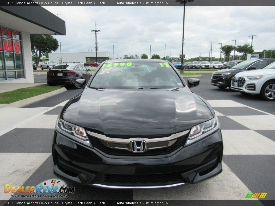 2017 Honda Accord LX-S Coupe Crystal Black Pearl / Black Photo #2