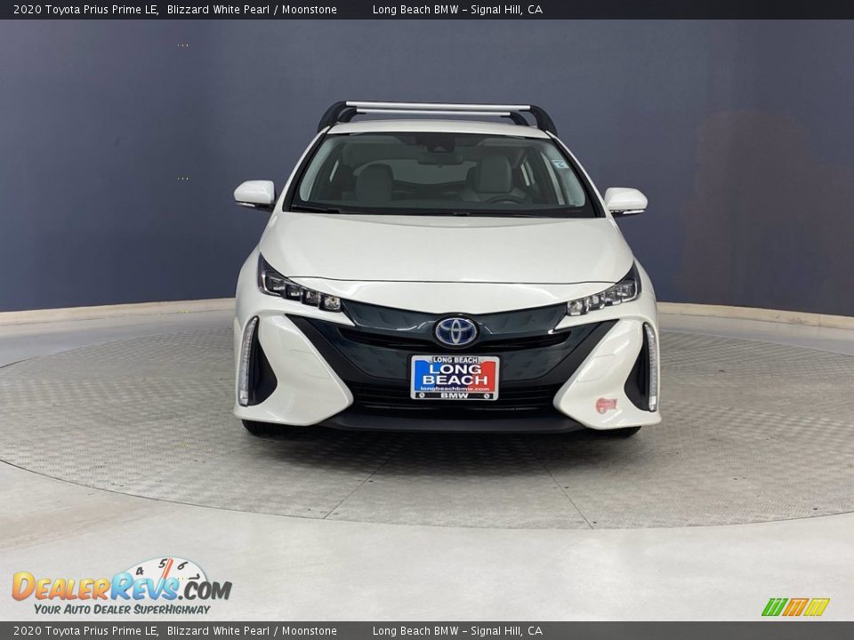 2020 Toyota Prius Prime LE Blizzard White Pearl / Moonstone Photo #2