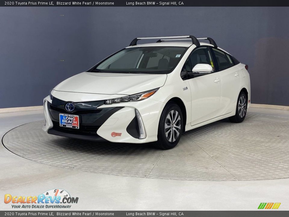 2020 Toyota Prius Prime LE Blizzard White Pearl / Moonstone Photo #3