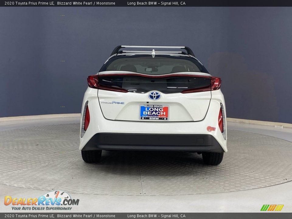 2020 Toyota Prius Prime LE Blizzard White Pearl / Moonstone Photo #4