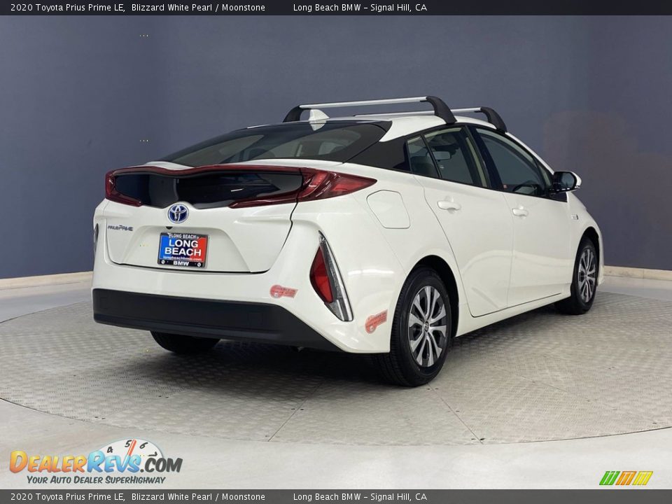 2020 Toyota Prius Prime LE Blizzard White Pearl / Moonstone Photo #5