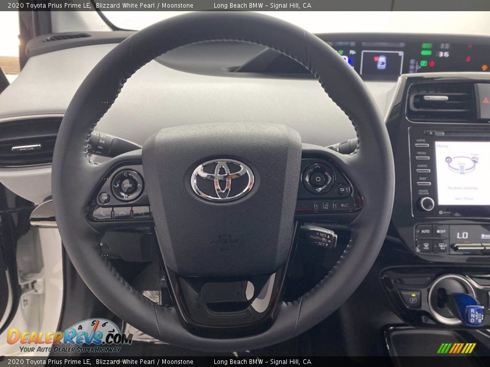 2020 Toyota Prius Prime LE Steering Wheel Photo #18