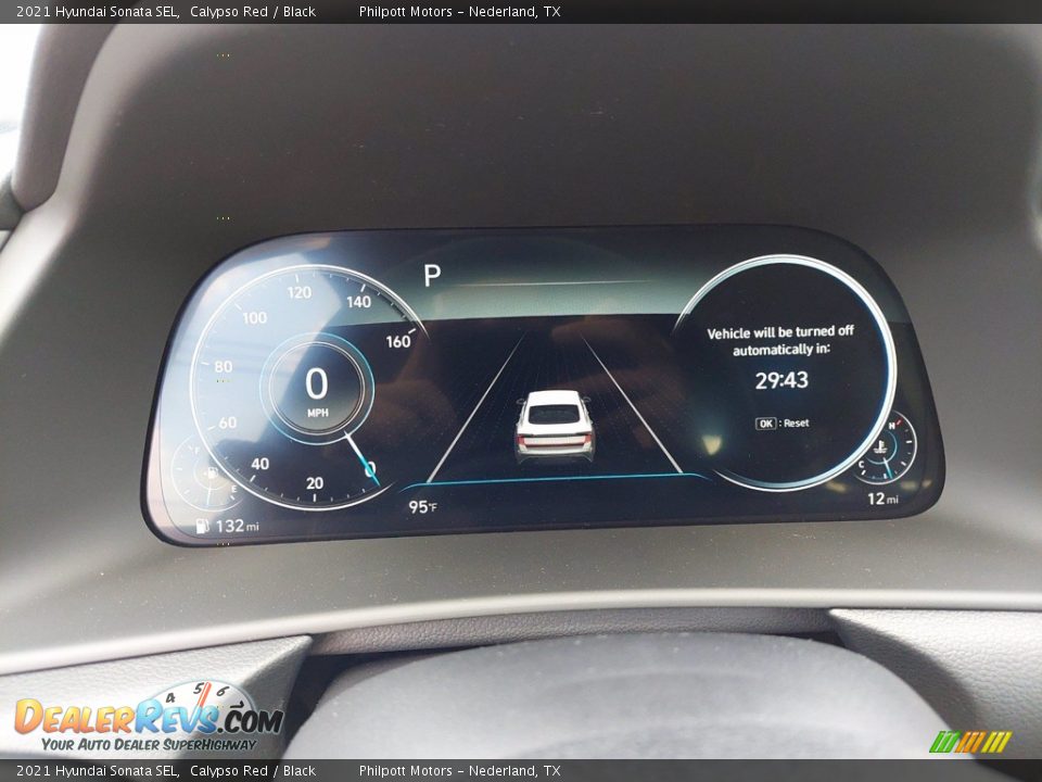 2021 Hyundai Sonata SEL Calypso Red / Black Photo #24