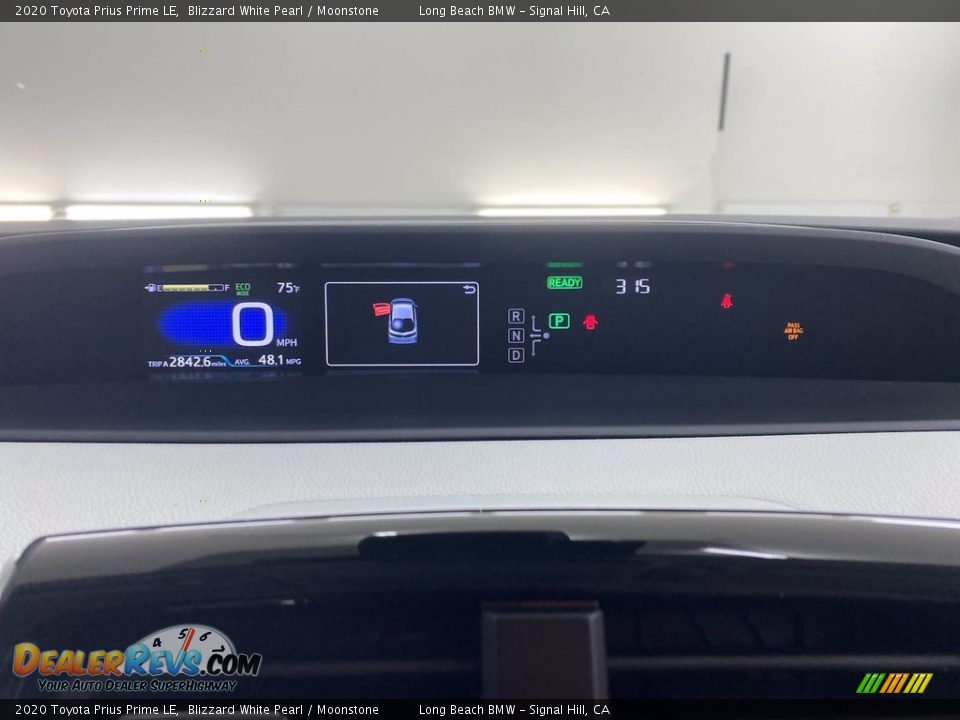 2020 Toyota Prius Prime LE Gauges Photo #21