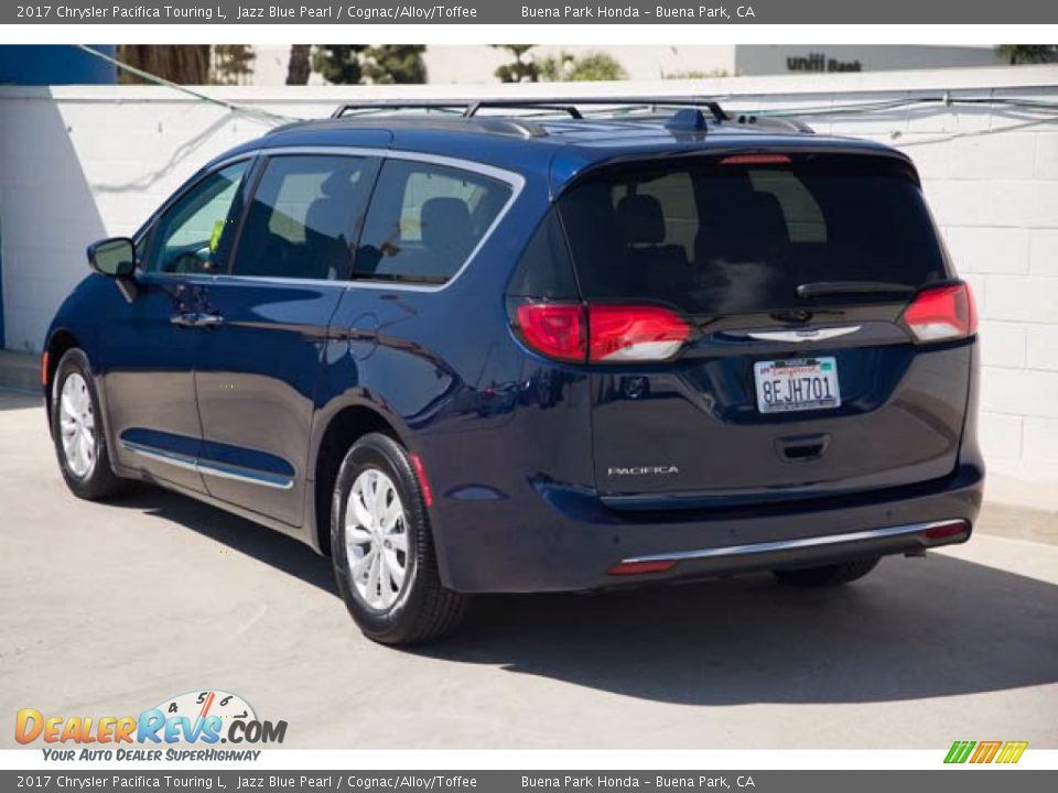 2017 Chrysler Pacifica Touring L Jazz Blue Pearl / Cognac/Alloy/Toffee Photo #2