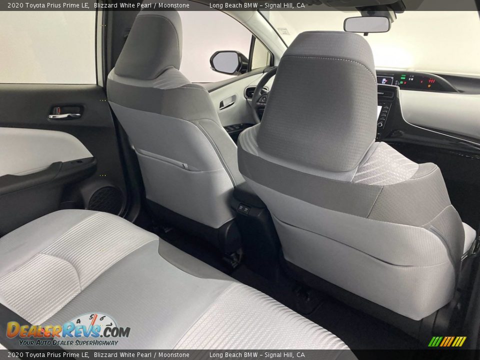 2020 Toyota Prius Prime LE Blizzard White Pearl / Moonstone Photo #34