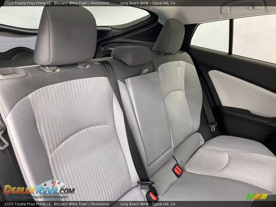 Rear Seat of 2020 Toyota Prius Prime LE Photo #35